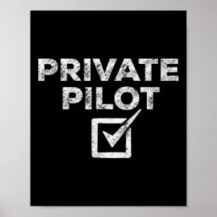 Cloud Surfing Apparel Men's Black Humorous Private Poster