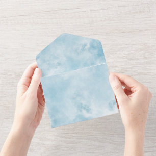 Cloud Theme Invitations - Head in the CLOUDS