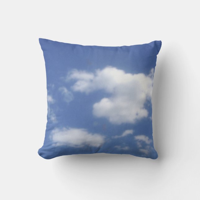 cloud throw pillow (Front)