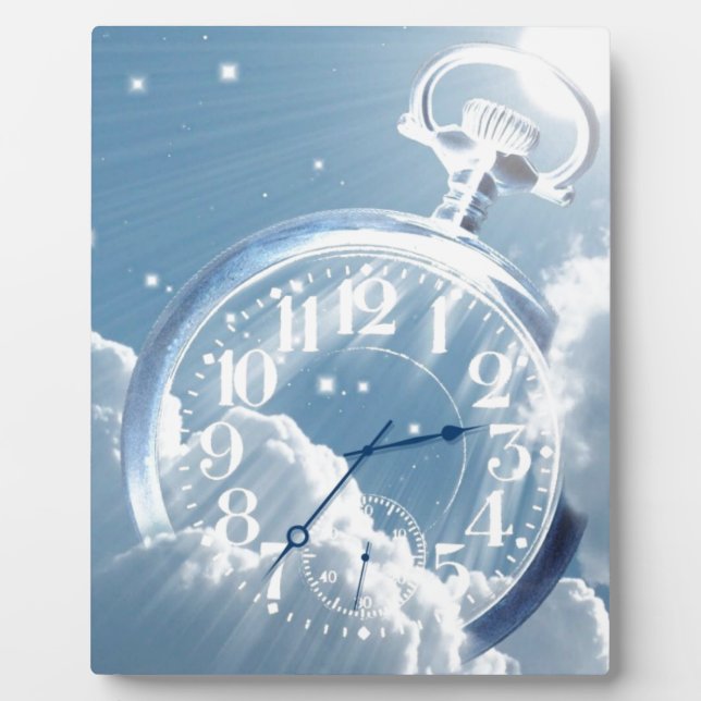 Cloud Time Plaque (Front)