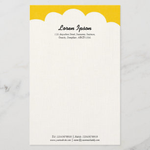 Cloud Top - Amber Stationery