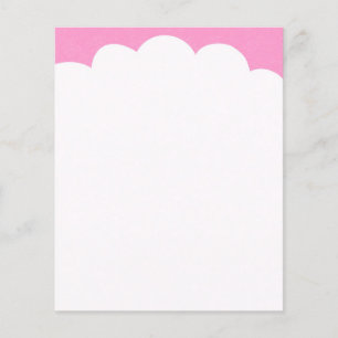 Cloud Tops - Pink Flyer