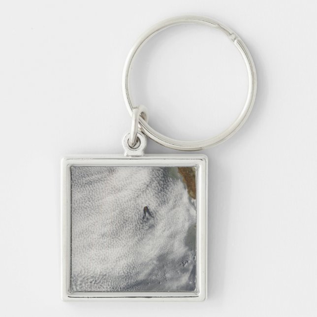 Cloud vortices and glory off Guadalupe Island Key Ring (Front)