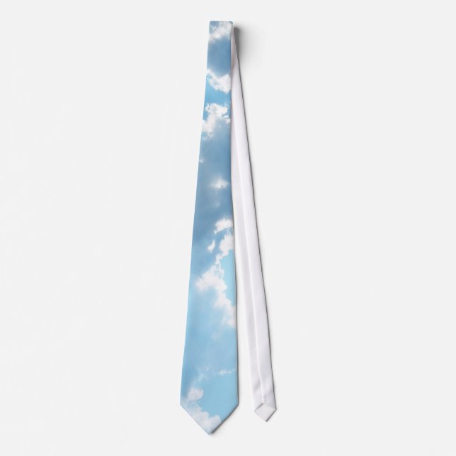 cloud vs sun, cloud vs sun, cloud vs sun, cloud... tie (Front)