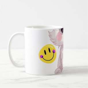 "Cloud With Paws Cute Fluffy Cat Mug" Coffee Mug