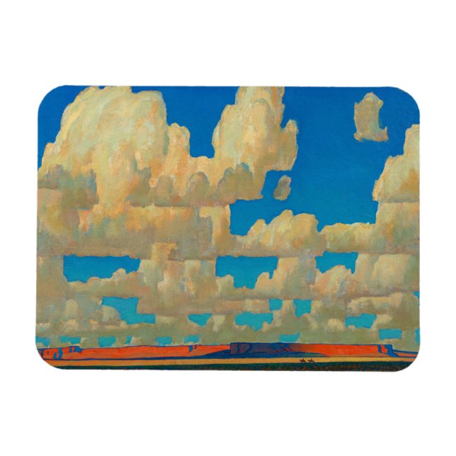 Cloud World by Maynard Dixon Magnet (Horizontal)