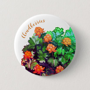 Cloudberries 6 Cm Round Badge