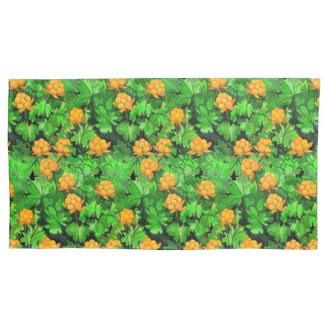 Cloudberries Pillowcase (Front-Left)