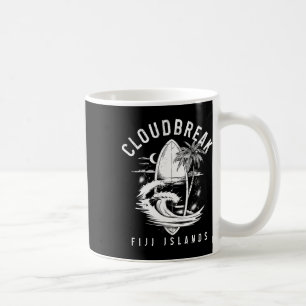 Cloudbreak Fiji Islands Surf Vintage Surfing Surfe Coffee Mug
