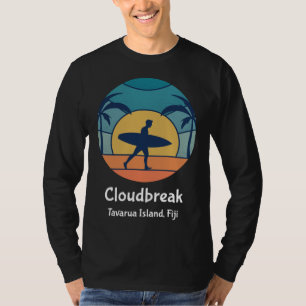 Cloudbreak Tavarua Island Fiji Surfing Vintage Sun T-Shirt