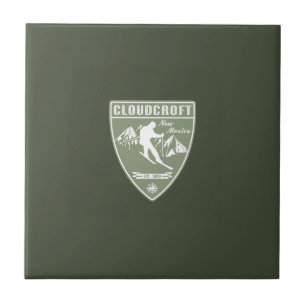 Cloudcroft New Mexico Ceramic Tile