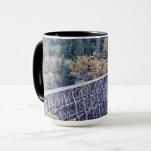 Cloudcroft New Mexico forest trestle bridge