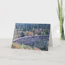 Cloudcroft New Mexico forest trestle bridge