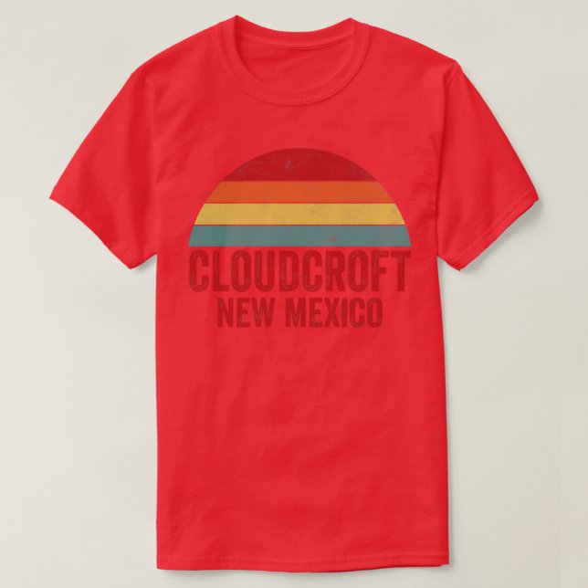 Cloudcroft New Mexico T-Shirt (Design Front)