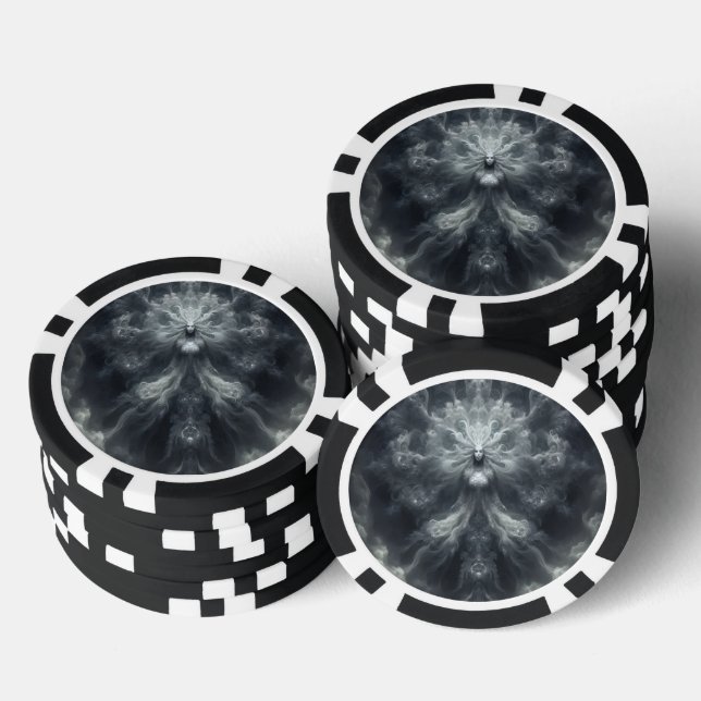 Clouded Apparition  Poker Chips (Stack)