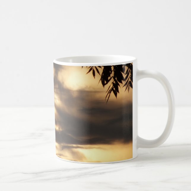 Clouded Golden Sunrise Mug (Right)
