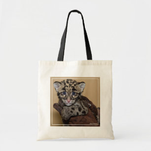 Clouded Leopard Cub Tote Bag