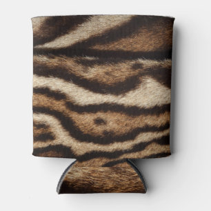 Clouded leopard fur, exotic pattern. can cooler