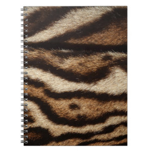 Clouded leopard fur, exotic pattern. notebook