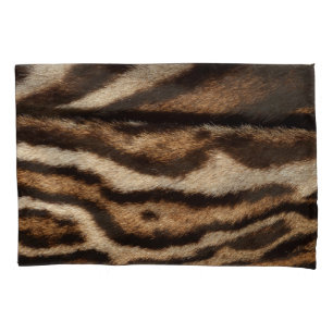 Clouded leopard fur, exotic pattern. pillowcase