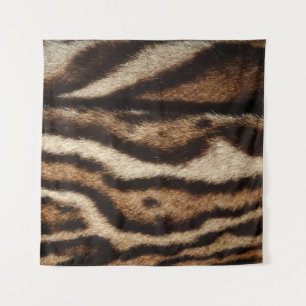 Clouded leopard fur, exotic pattern. tapestry