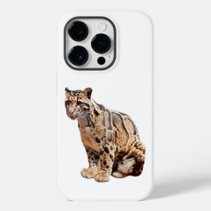 clouded leopard photograph jungle big cat animal Case-Mate iPhone 14 pro case