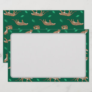 Clouded Leopard Stationery