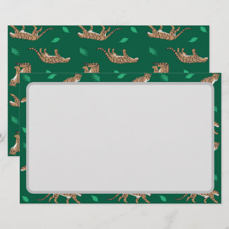 Clouded Leopard Stationery