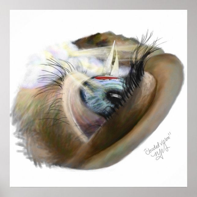 Clouded Vision Poster (Front)