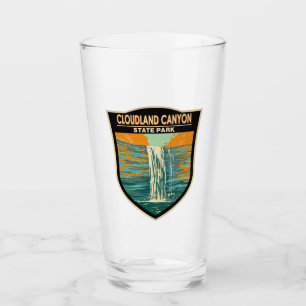 Cloudland Canyon State Park Georgia Vintage  Glass