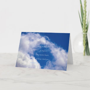 “Clouds #93” with poem: Surprise Card