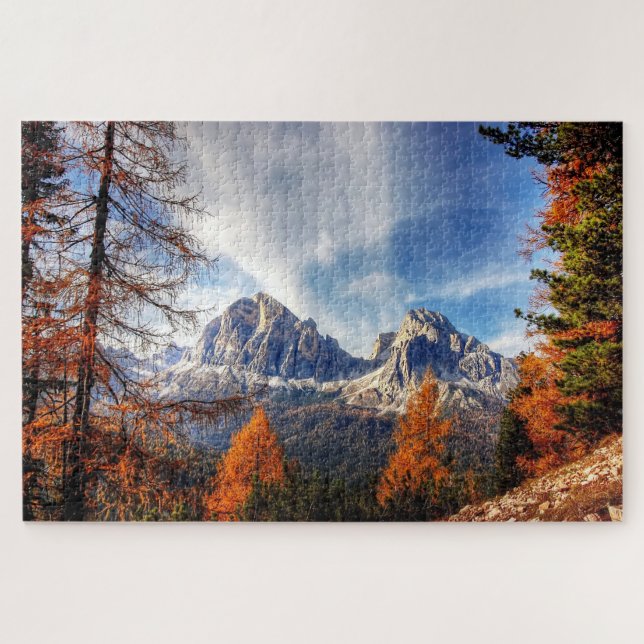 Clouds Above the Dolomites Jigsaw Puzzle (Horizontal)