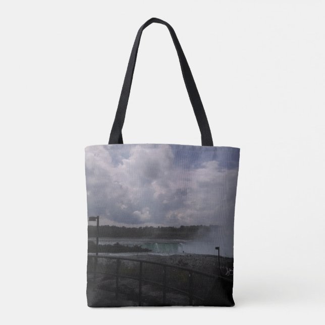 Clouds and Mist  Tote Bag (Back)