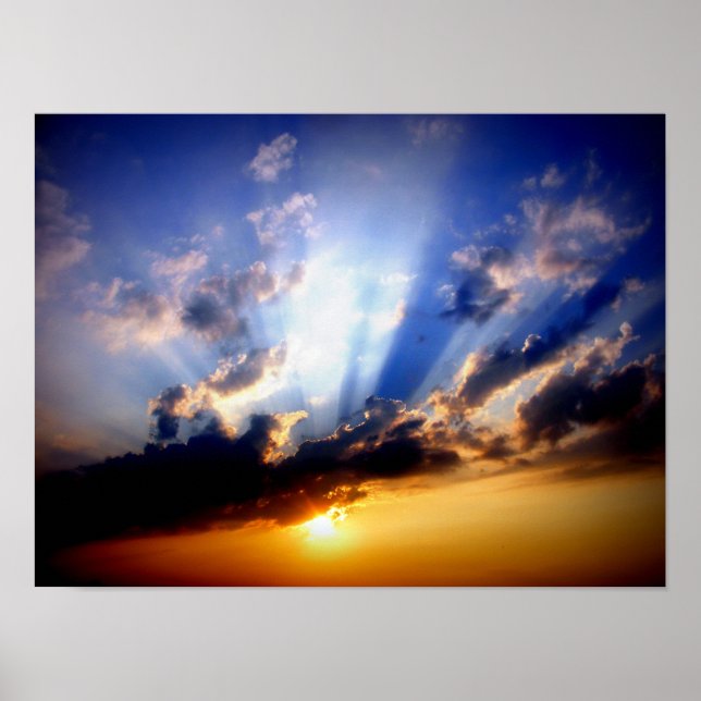 Clouds and Sunshine Poster (Front)