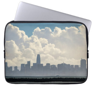 Clouds and the City Laptop Sleeve