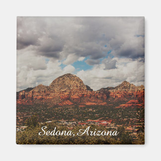 Clouds as they roll into Sedona Magnet