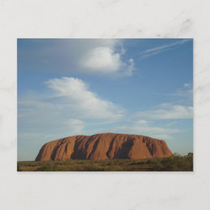 Clouds at Ayers Rock Postcard