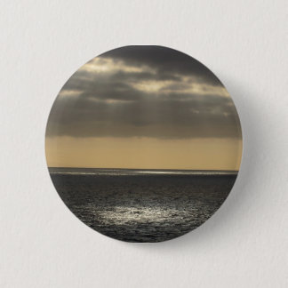 Clouds at Sea 6 Cm Round Badge