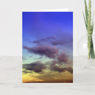 Clouds at Sunset Greeting Cards
