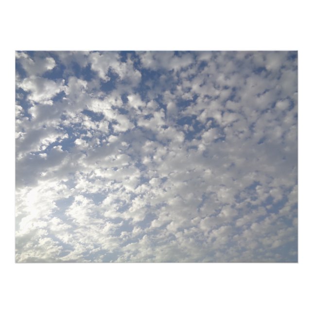 Clouds before The Storm photo print (Front)