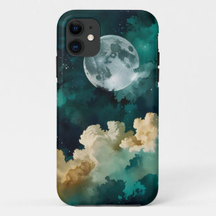 Clouds Beneath the Moon iPhone 11 Case