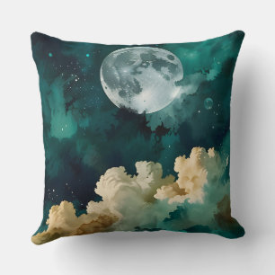 Clouds Beneath the Moon Cushion