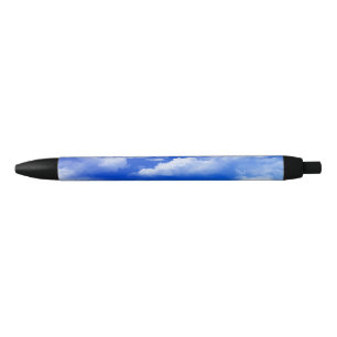 Clouds Black Ink Pen