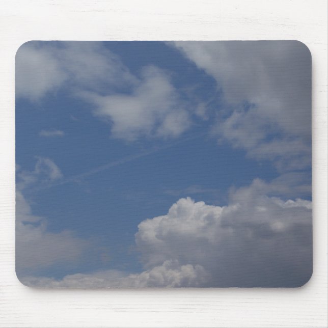 Clouds & Blue Sky Mouse Pad (Front)