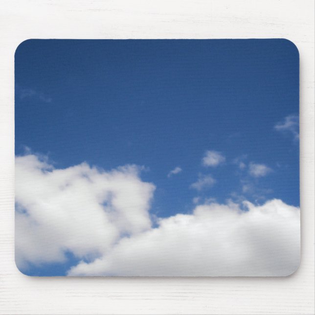 Clouds & Blue Sky Mouse Pad (Front)