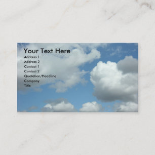 Clouds Business Card