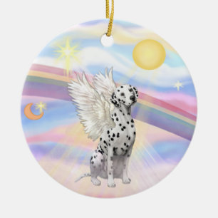Clouds - Dalmatian Ceramic Tree Decoration