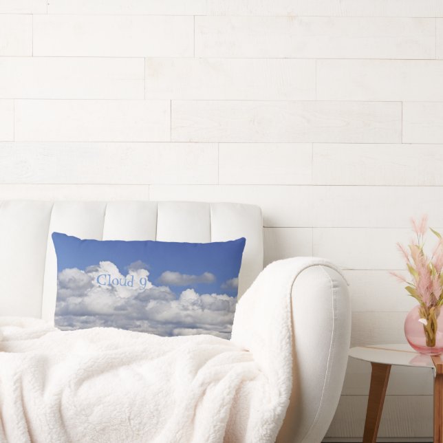 CLOUDS/ DECORATIVE LUMBAR PILLOW/"CLOUD 9" CUSHION (Couch)