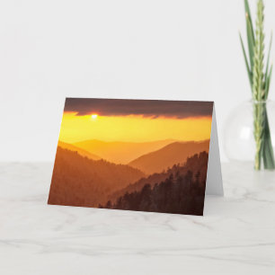 Clouds Fills Valley, Tennessee Card