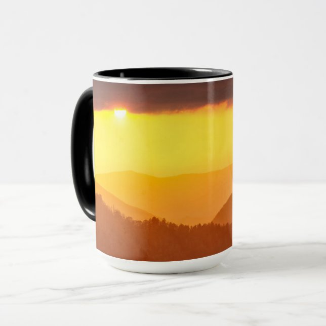 Clouds Fills Valley, Tennessee Mug (Front Left)